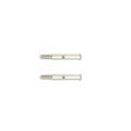 Metal Front Axle Shaft Front Axle Spindles for 1/10 Traxxas Slash 2WD VXL Stampede Rustler 2WD F-150 Upgrade Parts.