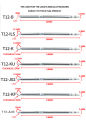 lefavor T12 Series Soldering Iron Tips for FX951 FX-952 soldering station High quality 1pcs. 