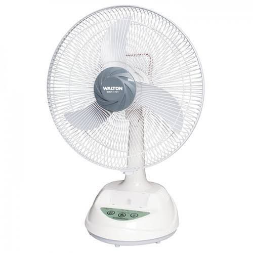 Walton Rechargable Fan 17" Inch AC/DC W170A-EM 430 mm Table Fan