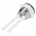 Commode button double push small size 2 inch toilet tank button universal cistern toilet accessories commode accessories. 