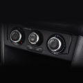 AC Knobs for Volkswagen VW POLO 2004 2005 2006 2007 2008 2009 2010 2011 2012 2013 Aluminum Alloy Air Conditioning Knob Replace. 