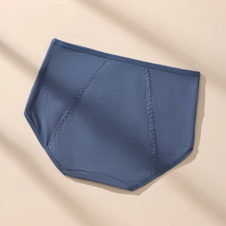 High%20Waist%20Menstrual%20Women's%20Panties%20Widen%20Period%20Pants%20Leak%20Proof%20Physiological%20Underwear%20Cotton%20Plus%20Size%20L-4XL%20Female%20Briefs%20-%20Image%205