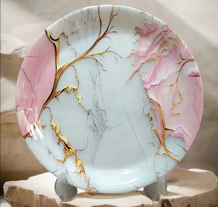 Pack%20Of%206%20Melamine%20Diner%20Set%20Plates%20Size%207%20%20inchs%20Large%20%20New%20Design%20Double%20Glazed%20Quality%20oven%20safe%20-%20Image%203