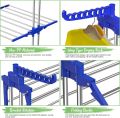 Three layers Heavy Duty Double Pole Foldable Cloth Drying Stand. 