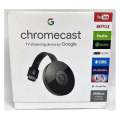 Google Chromecast 4K – Smart TV Streaming Device with YouTube, Netflix, Hulu, Spotify Support. 