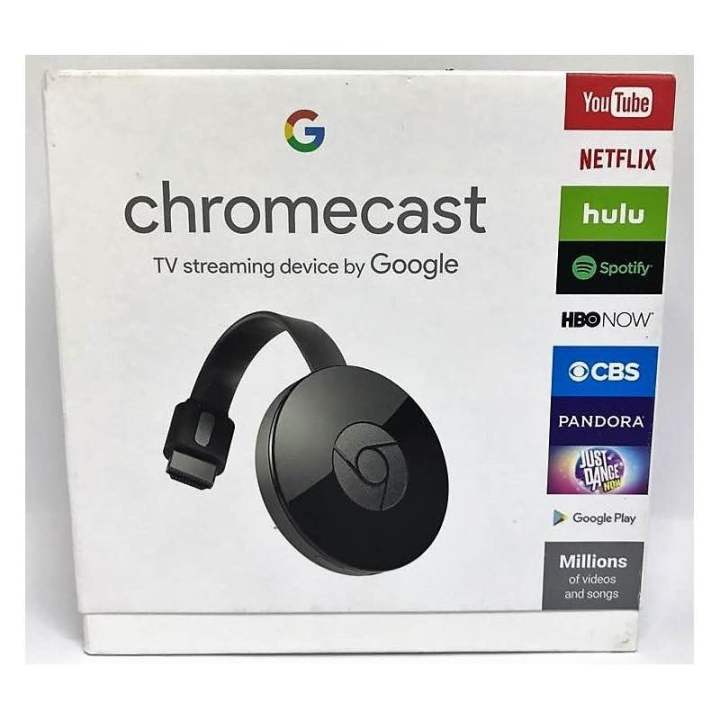 Google Chromecast 4K – Smart TV Streaming Device with YouTube, Netflix, Hulu, Spotify Support