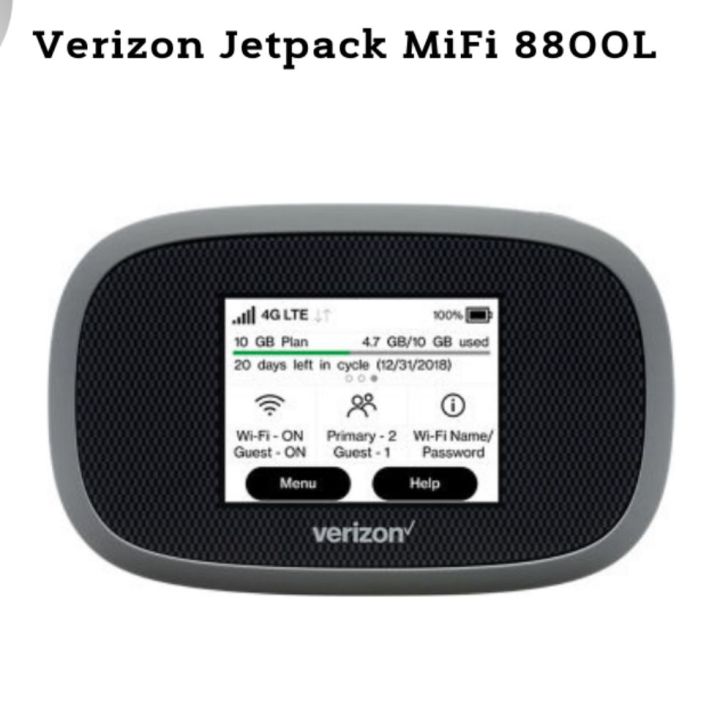 Verizon Jetpack MiFi 8800L prepaid
|| verizon wifi hotspot device || verizon 8800l global all sim work || all sim supported