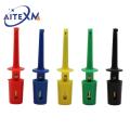 5PCS Mini Single Test Hook Clip Test Probe For Electronic Testing IC Grabber Large Round Crocodile Clip Hook Test Clip. 