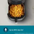Philips Air Fryer 6.2 Litre |NA231/00| With Cooking Window and Touch Panel |Uses Upto 90℅ Less Fat 1700Watts| Rapid Air Technology. 