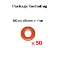 50/100PCS High Pressure Coffee Maker Sealing O Ring Gaskets For Most Jura C E ENA F J S Z X GIGA Cappuccino Maker Series Machine. 