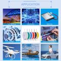 18 AWG Stranded Electrical Wire 18 Gauge Tinned Copper Wires Flexible Silicone Electric Hookup Wire Kit 16.4ft/5m Each Colors. 