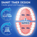 Smart Wireless Charging Rotating Electric Toothbrush, 3 Modes Rechargeable Rotation Toothbrush Compatible with Oral B Brush Head. 
