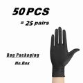 10-100PCS Gloves Black Washing Tableware Disposible Latex Free PVC Glove Car Industry Pet Care Kitchen Gloves for Cooking.
