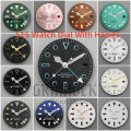 GRAMOCK Men's 29mm GMT 515 Quartz Pink Green Black Blue Watch Dial With Four Watch Hands Luminous Fit RONDA 515 Quartz Movement. 