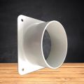 Air Vent Duct Connector Flange Straight Ventilation Pipe Plastic Ducting Tools Home Improvement Ventilation System Components. 
