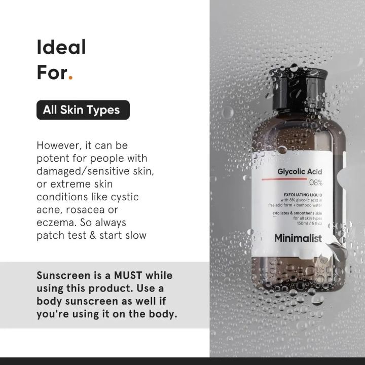 Minimalist%208%25%20Glycolic%20Acid%20Toner%20For%20Glowing%20Skin%20%7C%20Multi-functional%20Exfoliating%20Toner%20With%20Bamboo%20Water%20for%20Body,%20Face,%20Underarms%20&%20Scalp%20%7C%20For%20Women%20&%20Men%20%7C%20150%20ml%20-%20Image%203
