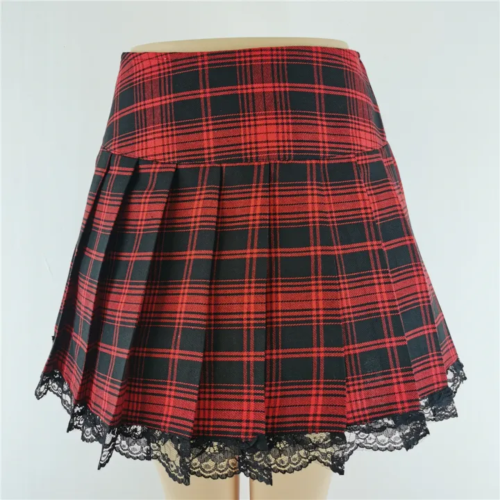 New%20Contrast%20Lace%20Plaid%20Pleated%20Skirt%20Vintage%20%20Skater%20Clothes%20Harajuku%20Gothic%20Punk%20England%20Style%20Y2k%20Skirt%20-%20Image%205