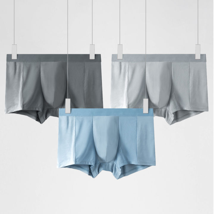 2PCS%20Men's%20briefs,%20summer%20thin,%20ice-silk,%20non-scarring,%20antibacterial%20boxers,%20comfortable,%20breathable%20bottoms%20-%20Image%205