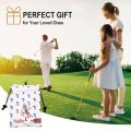 Funny Golf Valuables Pouch Hot DOG Design pu Leather Golf Tee Pouch with Drawstring Closure Golf Ball Tee Handbag Portable.