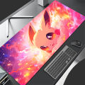 Mouse Pad Gaming Carpet Anime Keyboard Pads Rug P-pokemonS Cute E-eevee Mousepad Mouse Pads Laptop Extended Desk Mat Gamer .