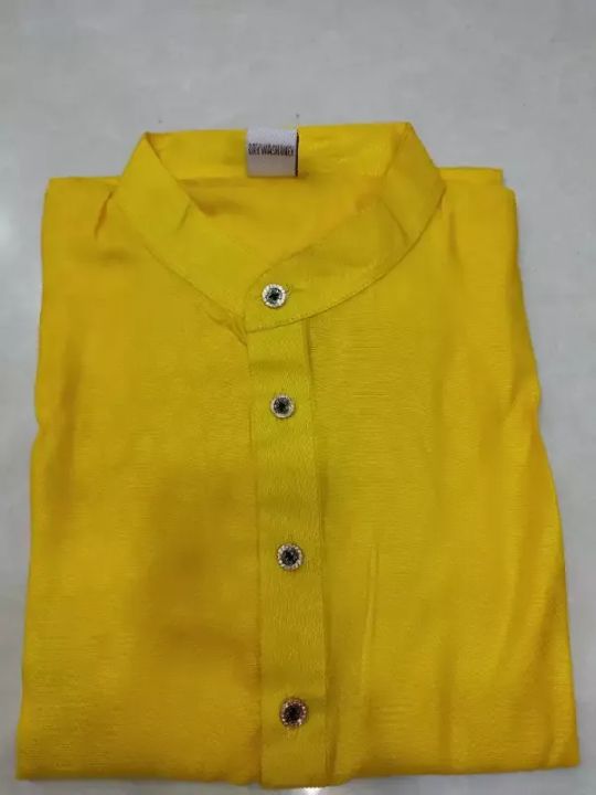 yellow night special panjabi holuder Fasionable various colour kids to men panjbi