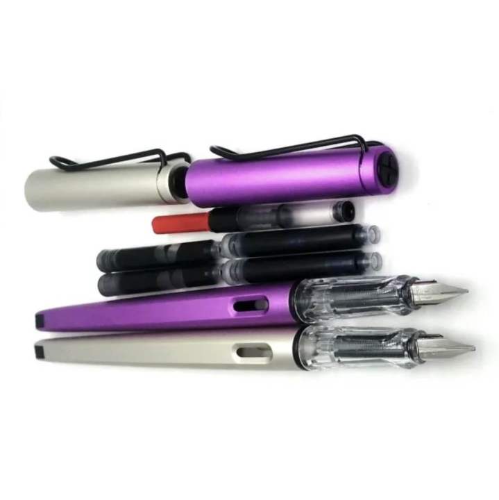 Calligraphy Ink Pen Set of 2 Plus 4 Ink Cartridges