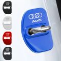 Car Accessories Auto Door Lock Covers Case For Audi A3 A4 A5 A6 A7 Q2 Q3 Q5 Q8 TT S3 S4 S5 S6 Auto Decorate Stickers. 