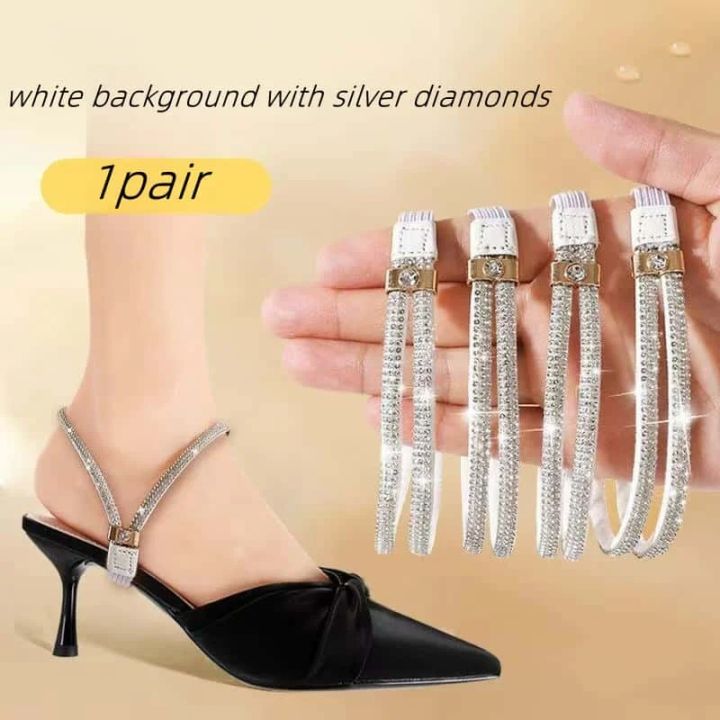 New%20Dual-purpose%20Tie%20Shoelaces,%20High-heeled%20Shoes%20Sandals%20No%20Heel%20Strap%20No%20Installation%20Light%20Luxury%20and%20Adjustable%20Elasticity%20-%20Image%207