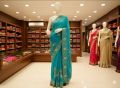 Sky Blue Floral Georgette Saree - Elegance in 12 Hat Length - Bohor-45 Inches - Including Blouse Piece.