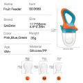 SAIDAH Infant Baby Food Fruit & Vegetable Feeder with Medium Mesh Bag Food Grade Liquid Silicone Yummy Nourishment Feeding. 