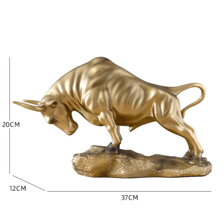 Wall%20Street%20Charging%20Bull%20Sculpture,%20Resin%20Bull%20Figurines%20European%20Style%20Home%20Decor%20Bull%20Statue%20-%20Image%205