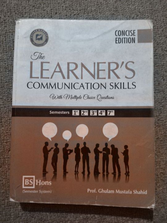 The learner's communication skill book BS hons