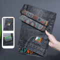 Summer New Men's Embroidered Denim Shorts Fashion Straight Slim Personality Streetwear Jeans Male Bermuda Male Short Pants.