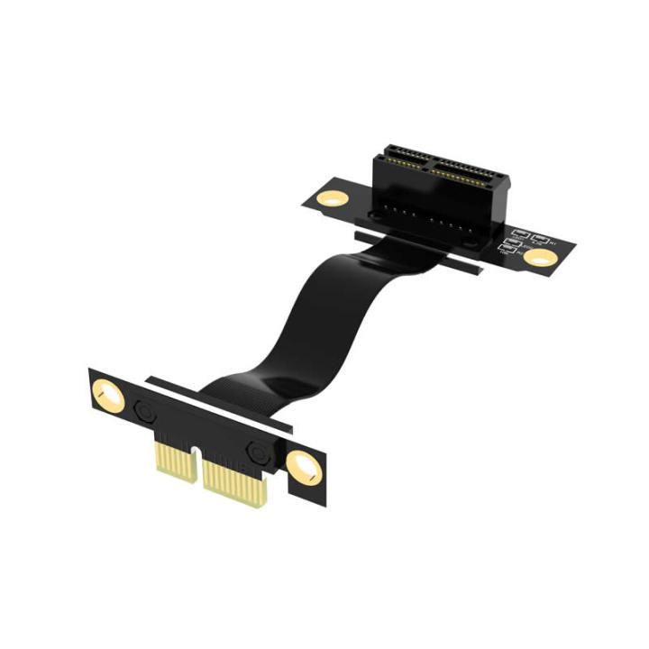 PCI-E3.0 PCI-E Cable PCI Express Riser Card PCIE1x Extender Extension Cable Graphics Card Ribbon x1 3 Network card sound card 90