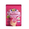 Happy Bites Melty Munchies 2 Flavors (for Children 1 Year +) Banana Mixed with Pumpkin and Raspberry Mixed with Beetroot. 