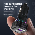 PD 30W Car Charging USB Type C Fast Charge Adapter Portable For Ipone Huawei Sangsung 12V 24V Car Charger 7 Color Adapter. 