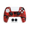 DATA FROG Camo Protective Skin Cover For SONY Playstation 5 Silicone Case Grip for PS5 Controller Accessories. 