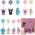 Kawaii Kuromi My Melody Folding Eye LED Fan Light Foldable Protection Table Lamp Anime Cute Bedroom Night Light Cartoon Lamp. 