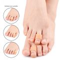 2Pcs Toe Straightener Thumb Valgus Protector Silicone Gel Foot Fingers Bunion Adjuster Feet Pads Foot Care Tool. 