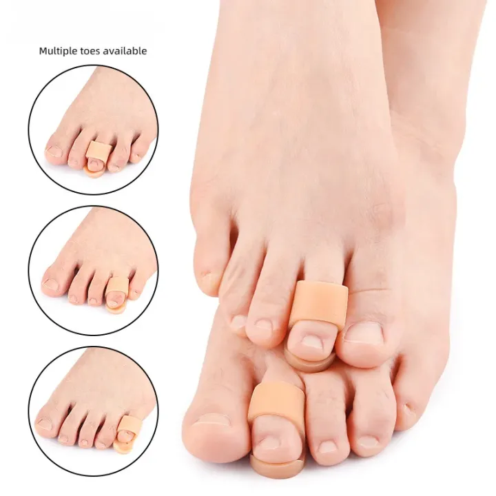2Pcs%20Toe%20Straightener%20Thumb%20Valgus%20Protector%20Silicone%20Gel%20Foot%20Fingers%20Bunion%20Adjuster%20Feet%20Pads%20Foot%20Care%20Tool%20-%20Image%202