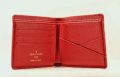 Supreme Red Wallet For Men - Stylish Leather Wallet for Men - Smart Wallet - Luxury Wallet. 