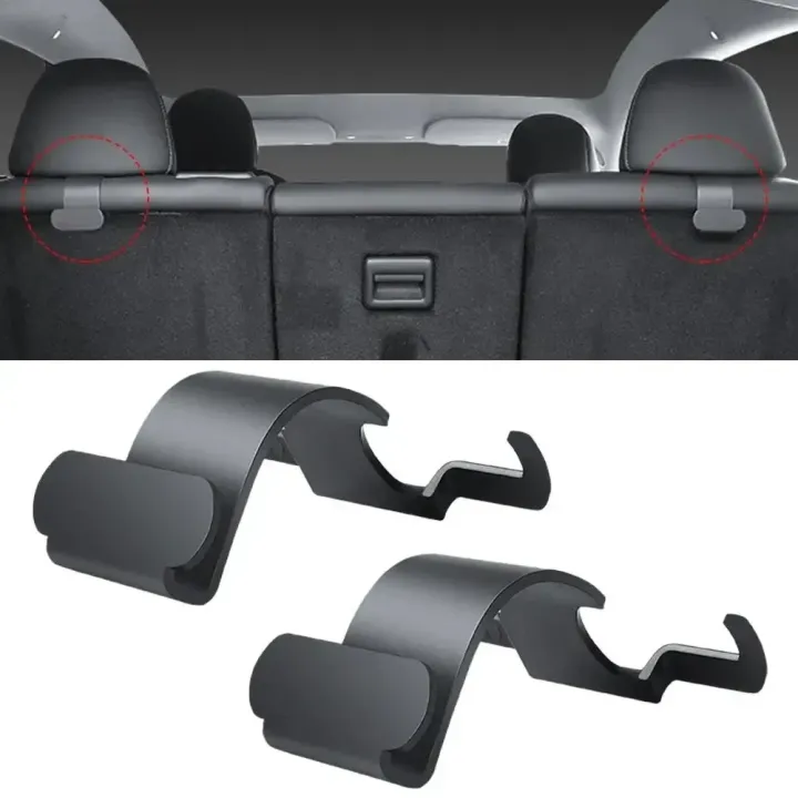 New%202pcs%20Rear%20Headrest%20Hook%20for%20Tesla%20Model%20Y%20Organizer%20Center%20Console%20Head%20Rest%20Storage%20Accessories%20Bag%20Umbrella%20Trunk%20Hanger%20-%20Image%202