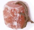 Himalayan Mineral Salt Lick (2x3 kg on a Rope) 100% Natural Product | Salt Block for Horses, Deer, Goats, Cattle, Rabbits,Cow| Real Salt & Stone Horse Lick Lamp Table Lamp. 