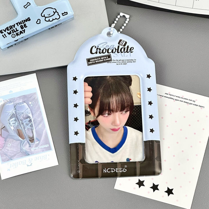 2pcs%20PVC%203%20Inch%20Photocard%20Holder%20%20Idol%20Photo%20Protector%20Card%20Case%20Display%20Pendant%20-%20Image%205