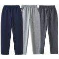 Autumn Winter Kids Teenage Boys Casual Sport Pants Fleece Trousers Jogger Pant for Children Loose Sweatpant Warm Boys Clothes.