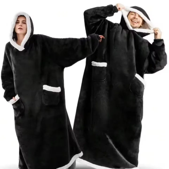 180cm%20Super%20Long%20Flannel%20Blanket%20Pyjamas%20with%20Sleeves%20Winter%20Hoodies%20Sweatshirt%20Women%20Men%20Pullover%20Fleece%20Giant%20Oversized%20Outdoo%20-%20Image%205