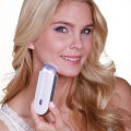 2 in 1 Electric Women Trimmer USB Rechargeable Induction Light Female Hair Remover Painless Shave Mini Shaver Body Face Shaver-Multicolour.