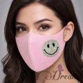 Stone Design Black Coloured Fashionable Face Mask for Girls Women Fashion.