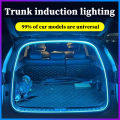 Car Trunk Light Ambient Decorative Atmosphere Lamp Led Flexible Strip Universal Ultra-bright Interior 12V. 