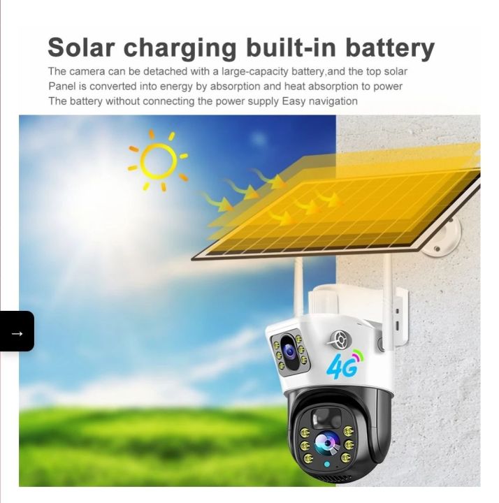Solar%20Panel%20Dual%20Lens%204G%20Sim%20CCTV%20Camera%20Outdoor%20Color%20Night%20Vision%20PIR%20Alarm%20Two%20Way%20Audio%20IP%20Camera%20-%20Image%202